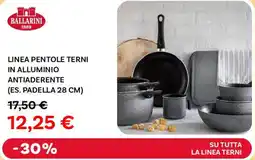 Max Factory Ballarini linea pentole terni in alluminio antiaderente offerta
