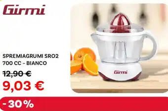 Max Factory Girmi spremiagrumi sro2 offerta