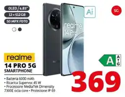Comet realme 14 PRO 5G SMARTPHONE offerta