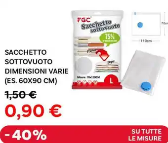 Max Factory Sacchetto sottovuoto offerta