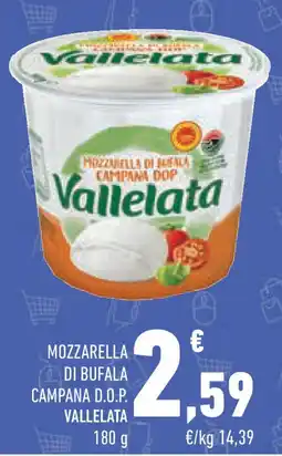 Conad Superstore Mozzarella di bufala campana d.o.p. VALLELATA offerta