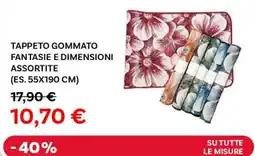 Max Factory Tappeto gommato fantasie offerta