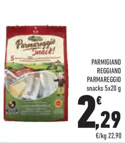 Conad Superstore Parmigiano reggiano parmareggio snacks offerta