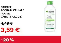 Max Factory Garnier acqua micellare offerta