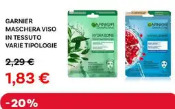 Max Factory Garnier maschera viso in tessuto offerta