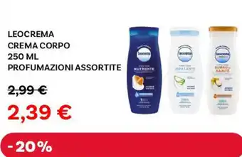 Max Factory Leocrema crema corpo profumazioni offerta