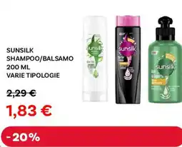 Max Factory Sunsilk shampoo/balsamo offerta