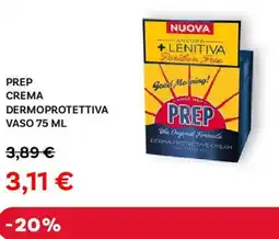 Max Factory Prep crema dermoprotettiva vaso offerta