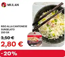 Max Factory Mulan riso alla cantonese surgelato offerta