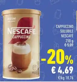 Conad Superstore Cappuccino solubile NESCAFÈ offerta