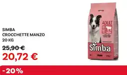 Max Factory Simba crocchette manzo offerta