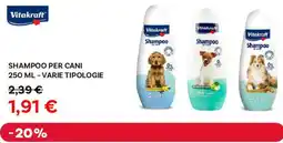 Max Factory Vitakraft shampoo per cani offerta