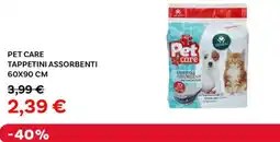 Max Factory Pet care tappetini assorbenti offerta