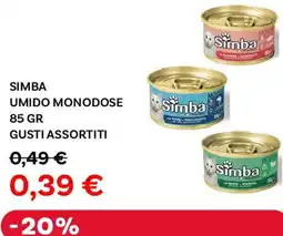 Max Factory Simba umido monodose offerta