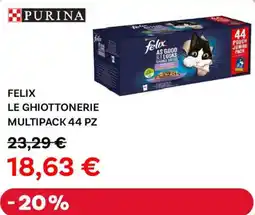 Max Factory Purina felix le ghiottonerie multipack offerta