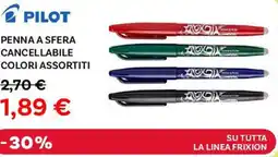 Max Factory Pilot penna a sfera cancellabile offerta