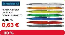 Max Factory Schneider penna a sfera linea k20 offerta