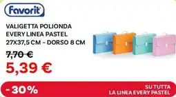 Max Factory Favorit valigetta polionda every linea pastel offerta
