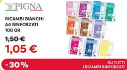 Max Factory Pigna ricambi bianchi a4 rinforzati offerta