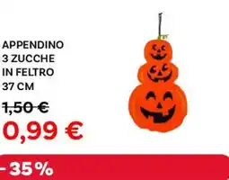 Max Factory Appendino 3 zucche in feltro offerta