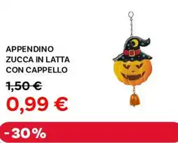 Max Factory Appendino zucca in latta con cappello offerta