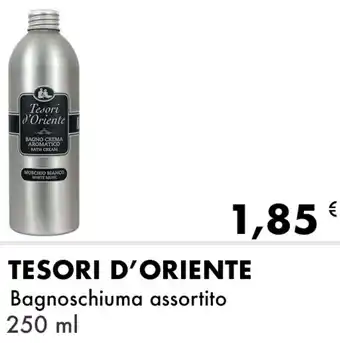 Iper Tosano Tesori d'oriente bagnoschiuma offerta