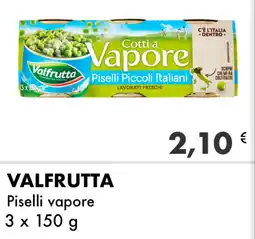 Iper Tosano Valfrutta piselli vapore offerta