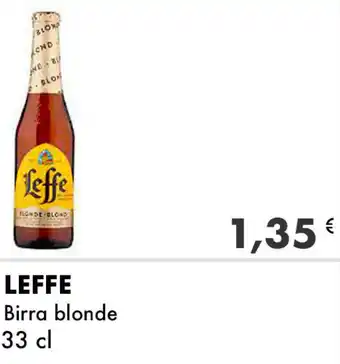 Iper Tosano Leffe birra blonde offerta