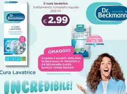 Acqua & Sapone Dr.beckmann il cura lavatrice offerta