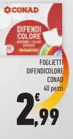 Conad Superstore Foglietti difendicolore CONAD offerta