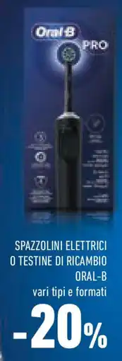 Conad Superstore Spazzolini elettrici o testine di ricambio ORAL-B offerta
