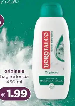 Acqua & Sapone Borotalco originale bagnodoccia offerta