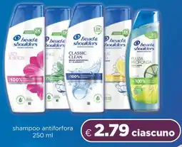 Acqua & Sapone Head& shoulders shampoo antiforfora offerta