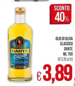 PrestoFresco Olio di oliva classico DANTE offerta