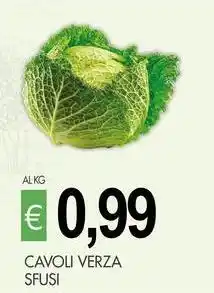 PrestoFresco Cavoli verza sfusi offerta