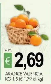 PrestoFresco Arance valencia offerta