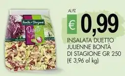 PrestoFresco Insalata duetto julienne bontà di stagione offerta