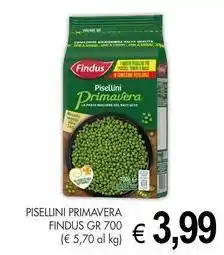PrestoFresco Pisellini primavera FINDUS offerta