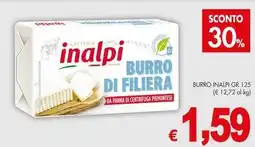 PrestoFresco Burro INALPI offerta