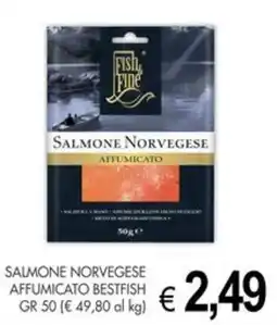 PrestoFresco Salmone norvegese affumicato BESTFISH offerta