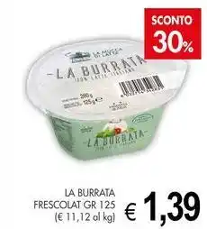 PrestoFresco La burrata frescolat offerta