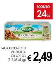 PrestoFresco Fagioli borlotti VALFRUTTA offerta