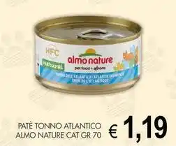 PrestoFresco Patè tonno atlantico ALMO NATURE CAT offerta