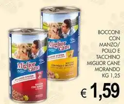 PrestoFresco Bocconi con manzo/ pollo e tacchino miglior cane MORANDO offerta