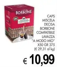 PrestoFresco Caps miscela decisa borbone compatibile lavazza "a modo mio" offerta