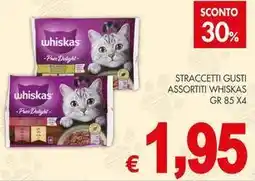 PrestoFresco Straccetti WHISKAS offerta