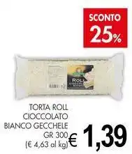 PrestoFresco Torta roll cioccolato bianco gecchele offerta