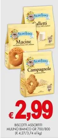 PrestoFresco Biscotti MULINO BIANCO offerta