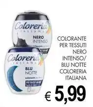 PrestoFresco Colorante per tessuti nero intenso/ blu notte coloreria italiana offerta