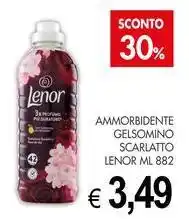 PrestoFresco Ammorbidente gelsomino scarlatto LENOR offerta